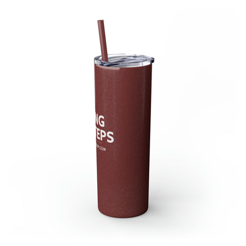 Rising Steps | startrisingup.com | Skinny Tumbler with Straw, 20oz