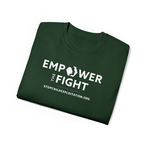Empower the Fight | stopchildexploitation.org | Soft Style T-Shirt