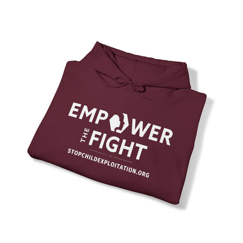 Empower the Fight | stopchildexploitation.org | Hooded Sweatshirt