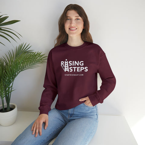 Rising Steps | startrisingup.com | Adult Crewneck Sweatshirt