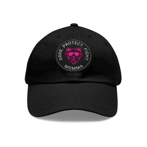 Momma Bear | Lifestyle | Hat with Leather Patch
