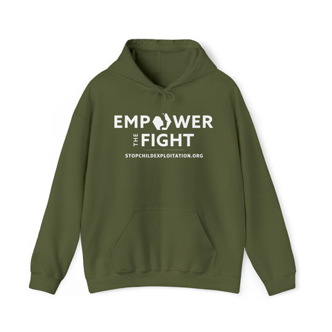 Empower the Fight | stopchildexploitation.org | Hooded Sweatshirt