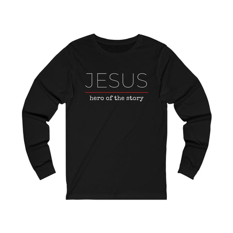 Jesus Hero | Christian | Long Sleeve Shirt