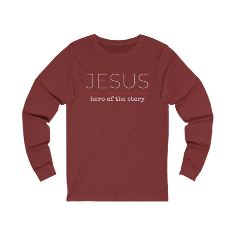 Jesus Hero | Christian | Long Sleeve Shirt