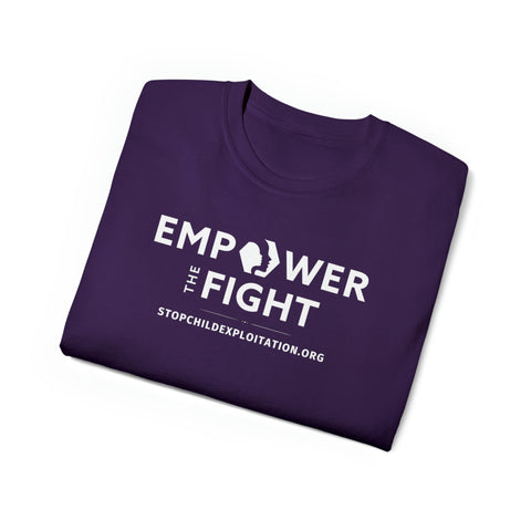 Empower the Fight | stopchildexploitation.org | Soft Style T-Shirt