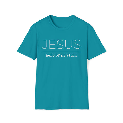 Jesus Hero | Christian | Adult Softstyle T-Shirt