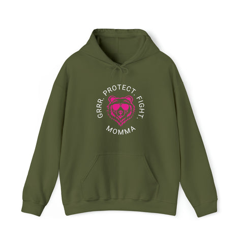 Momma Bear | Lifestyle | Adult Hooded Sweatshirt