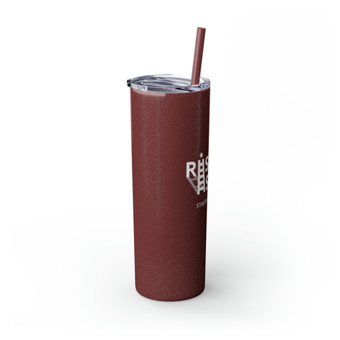 Rising Steps | startrisingup.com | Skinny Tumbler with Straw, 20oz