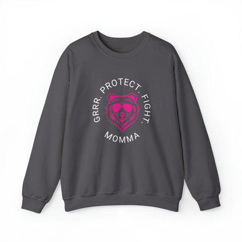 Momma Bear | Lifestyle | Adult Crewneck Sweatshirt