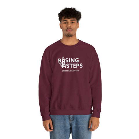 Rising Steps | startrisingup.com | Adult Crewneck Sweatshirt