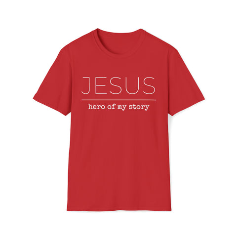 Jesus Hero | Christian | Adult Softstyle T-Shirt