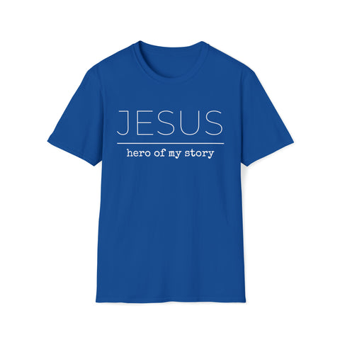 Jesus Hero | Christian | Adult Softstyle T-Shirt