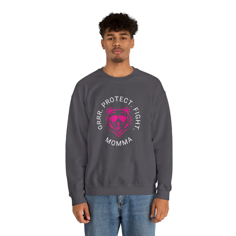 Momma Bear | Lifestyle | Adult Crewneck Sweatshirt