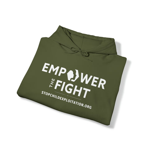 Empower the Fight | stopchildexploitation.org | Hooded Sweatshirt