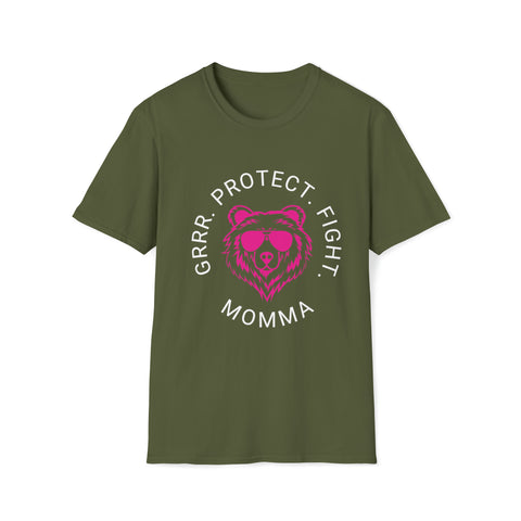 Momma Bear | Lifestyle | Adult Softstyle T-Shirt