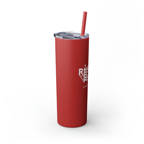 Rising Steps | startrisingup.com | Skinny Tumbler with Straw, 20oz