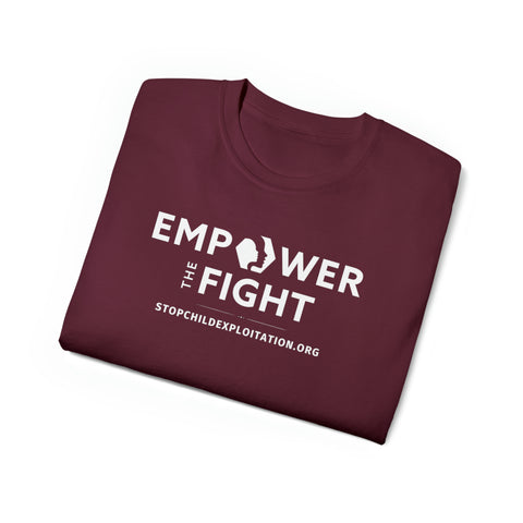 Empower the Fight | stopchildexploitation.org | Soft Style T-Shirt