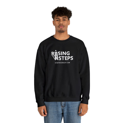 Rising Steps | startrisingup.com | Adult Crewneck Sweatshirt