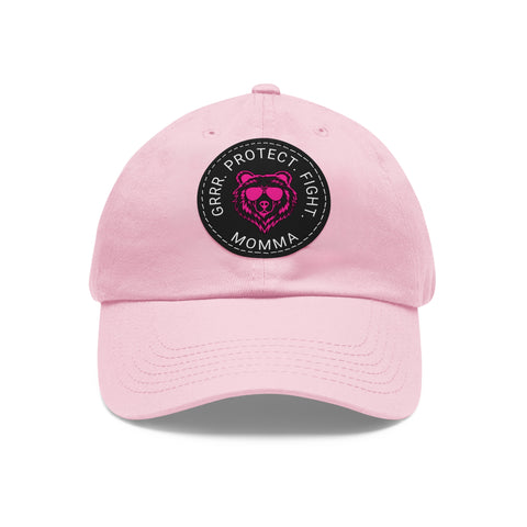 Momma Bear | Lifestyle | Hat with Leather Patch