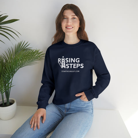 Rising Steps | startrisingup.com | Adult Crewneck Sweatshirt