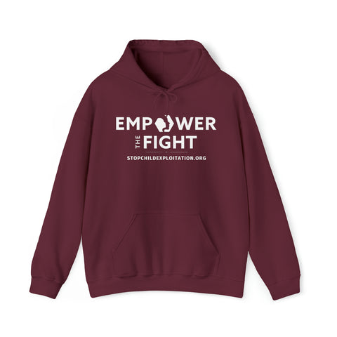 Empower the Fight | stopchildexploitation.org | Hooded Sweatshirt