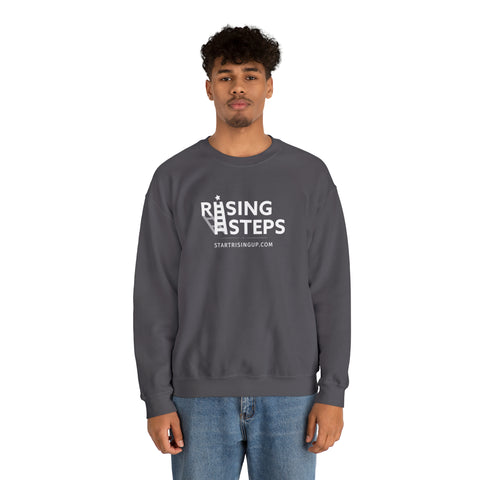 Rising Steps | startrisingup.com | Adult Crewneck Sweatshirt
