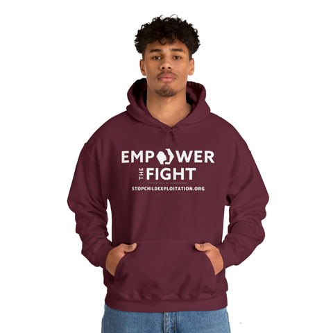Empower the Fight | stopchildexploitation.org | Hooded Sweatshirt
