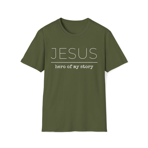 Jesus Hero | Christian | Adult Softstyle T-Shirt