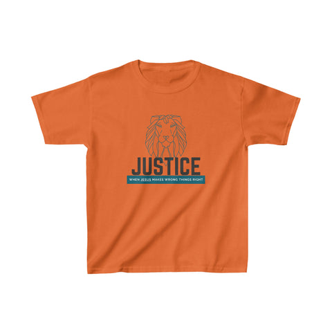 Justice Lion | Christian | Kids T-Shirt