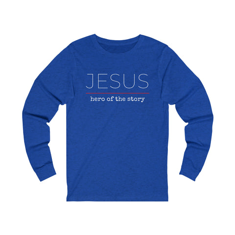 Jesus Hero | Christian | Long Sleeve Shirt