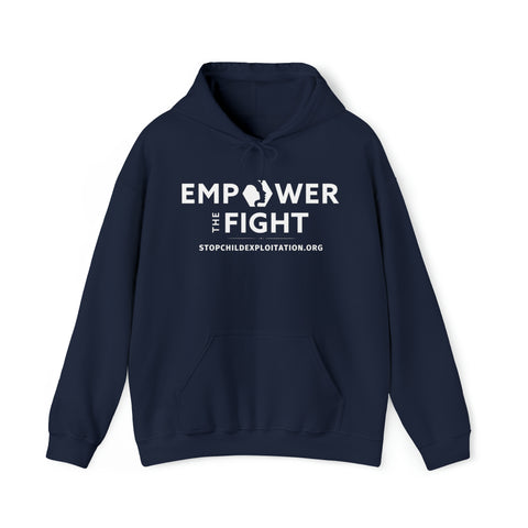 Empower the Fight | stopchildexploitation.org | Hooded Sweatshirt