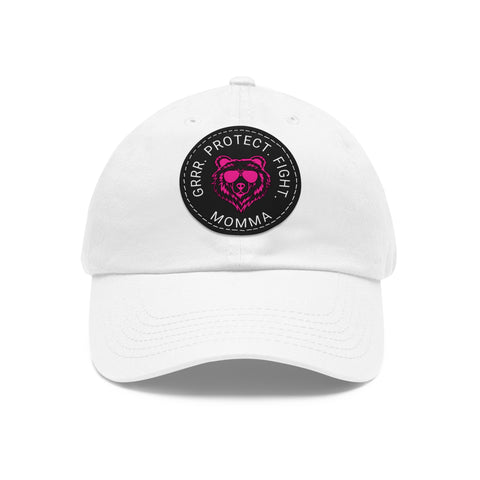 Momma Bear | Lifestyle | Hat with Leather Patch
