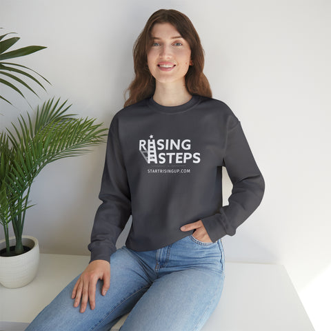 Rising Steps | startrisingup.com | Adult Crewneck Sweatshirt