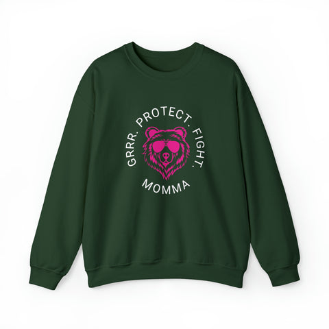 Momma Bear | Lifestyle | Adult Crewneck Sweatshirt
