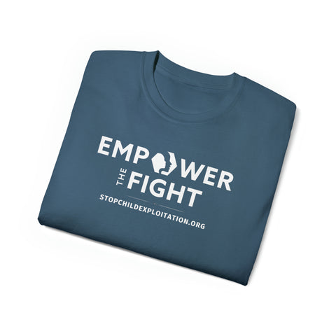 Empower the Fight | stopchildexploitation.org | Soft Style T-Shirt
