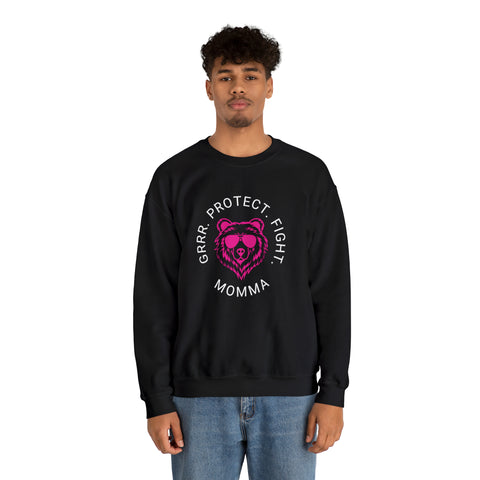 Momma Bear | Lifestyle | Adult Crewneck Sweatshirt