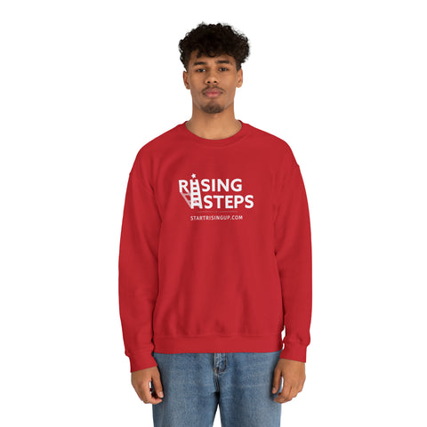 Rising Steps | startrisingup.com | Adult Crewneck Sweatshirt