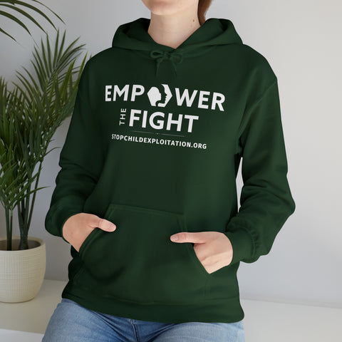 Empower the Fight | stopchildexploitation.org | Hooded Sweatshirt