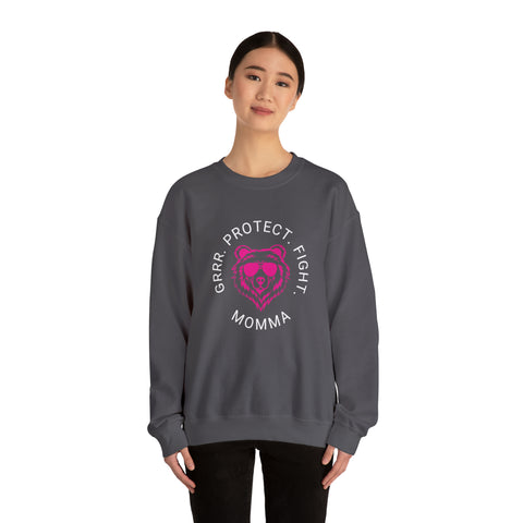 Momma Bear | Lifestyle | Adult Crewneck Sweatshirt