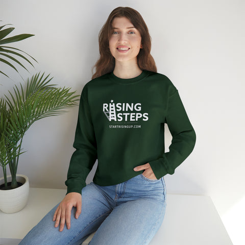 Rising Steps | startrisingup.com | Adult Crewneck Sweatshirt