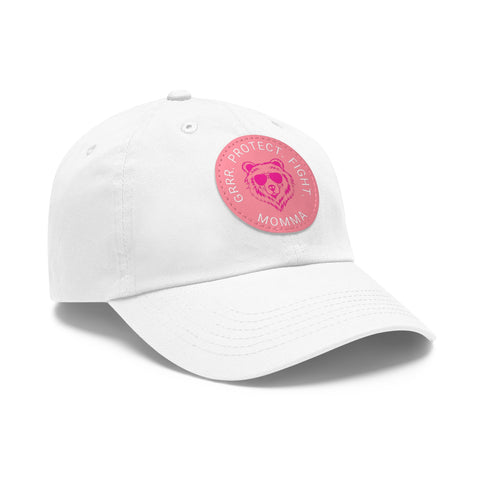 Momma Bear | Lifestyle | Hat with Leather Patch