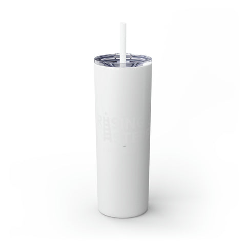 Rising Steps | startrisingup.com | Skinny Tumbler with Straw, 20oz