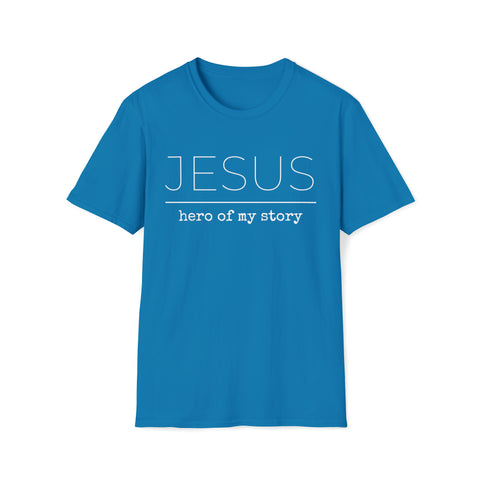 Jesus Hero | Christian | Adult Softstyle T-Shirt