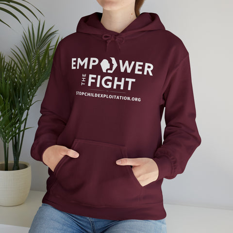 Empower the Fight | stopchildexploitation.org | Hooded Sweatshirt