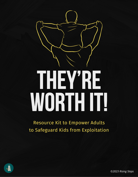 Printed | They're Worth It! Child Safeguarding Kit | Stop Child Exploitation