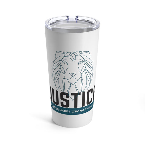Justice Lion | Christian | Tumbler 20oz