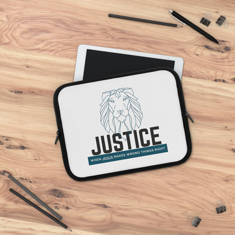 Justice Lion | Christian | Laptop Sleeve