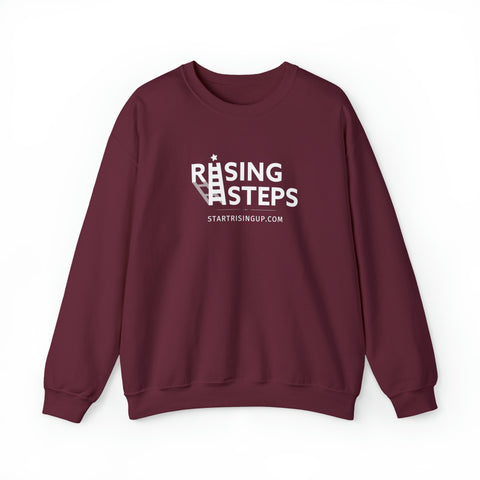 Rising Steps | startrisingup.com | Adult Crewneck Sweatshirt