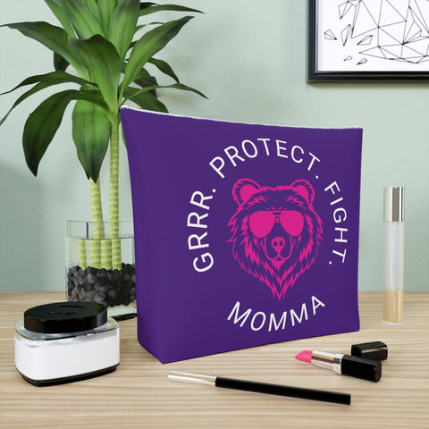 Momma Bear | Lifestyle | Cotton Cosmetic Bag