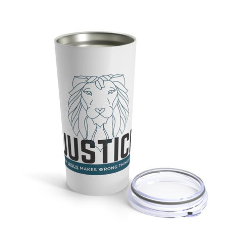 Justice Lion | Christian | Tumbler 20oz